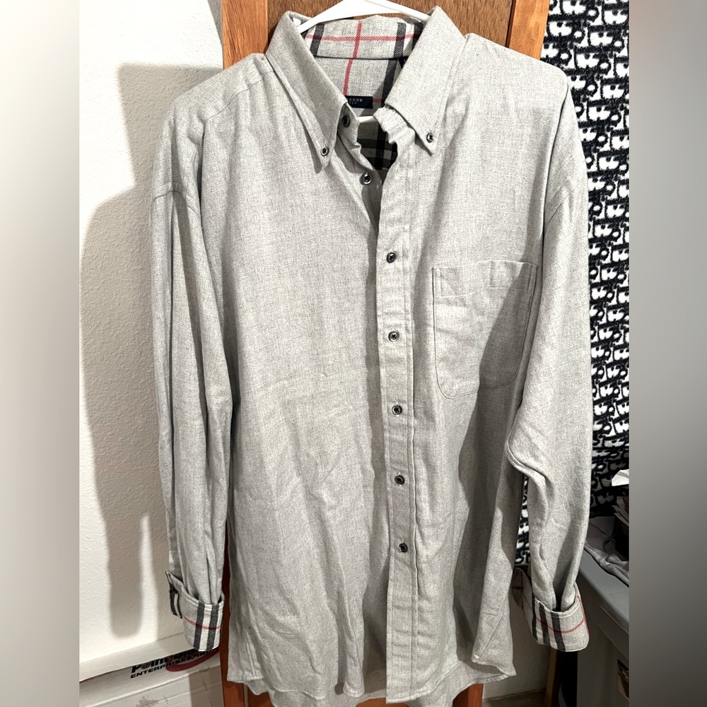 Burberry Button Up Shirt Large